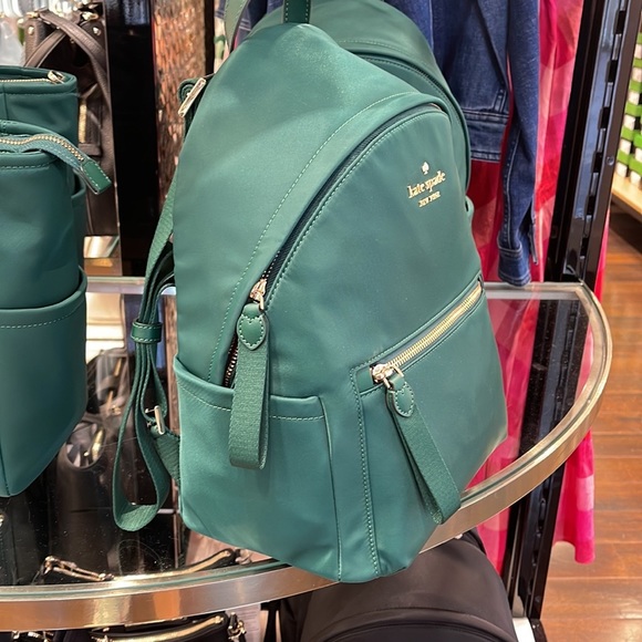 Kate Spade Chelsea Nylon Medium Backpack
Deep Jade
NWT - Picture 3 of 16